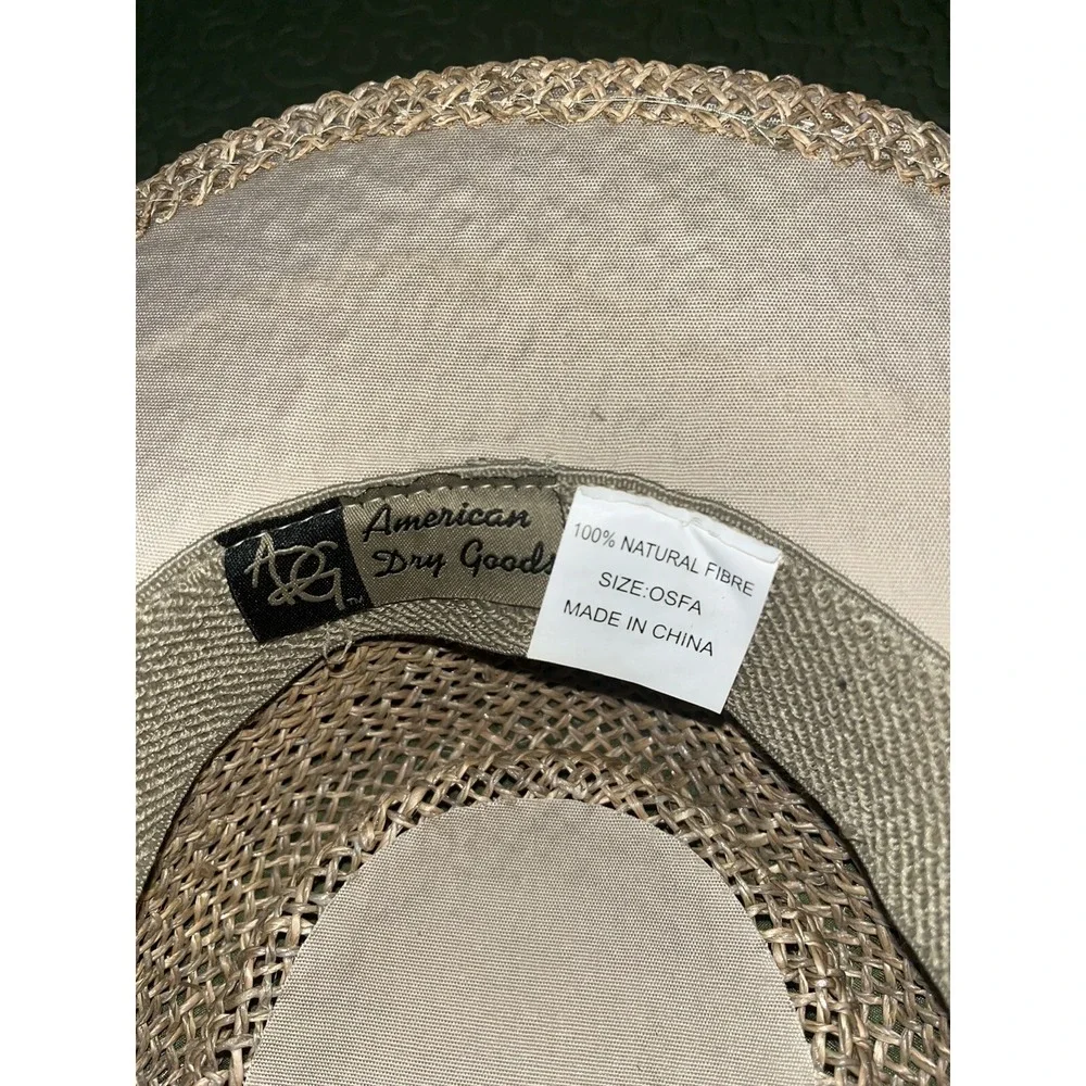 Wyndham Championship Straw Hat Size M/l Blue Band , Golf ,‎ Outdoors